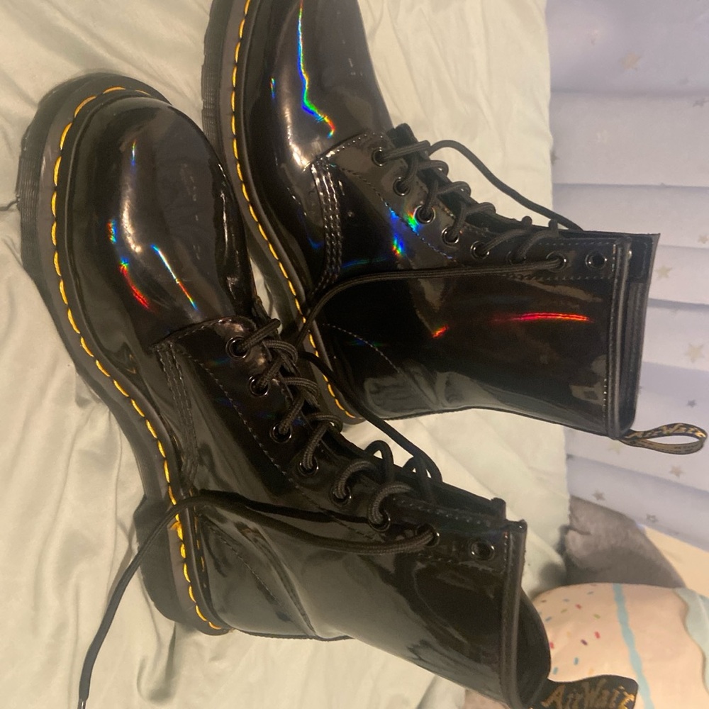 Dr. Martens Black Combat Boots